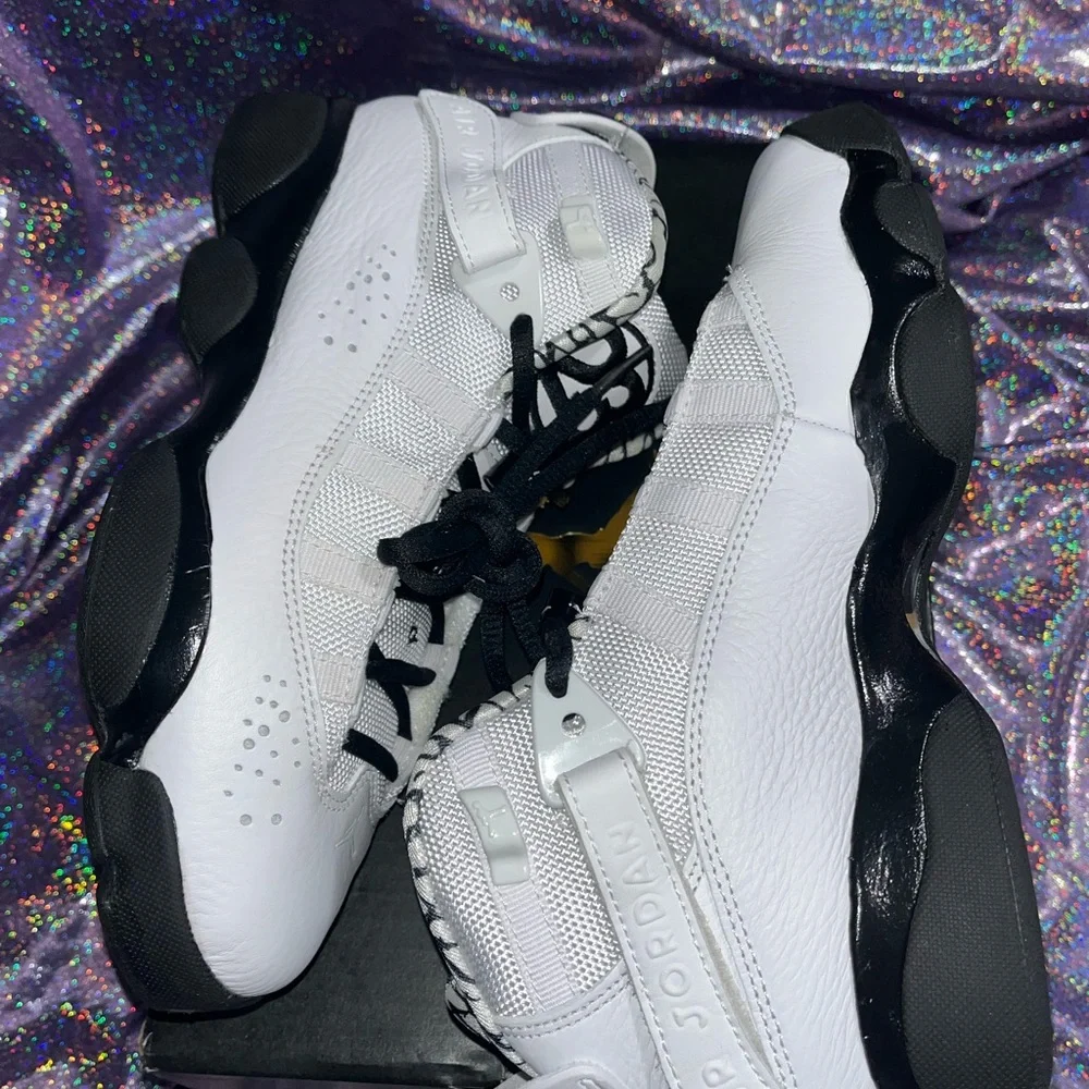 Air Jordan 6 Rings Black and White 